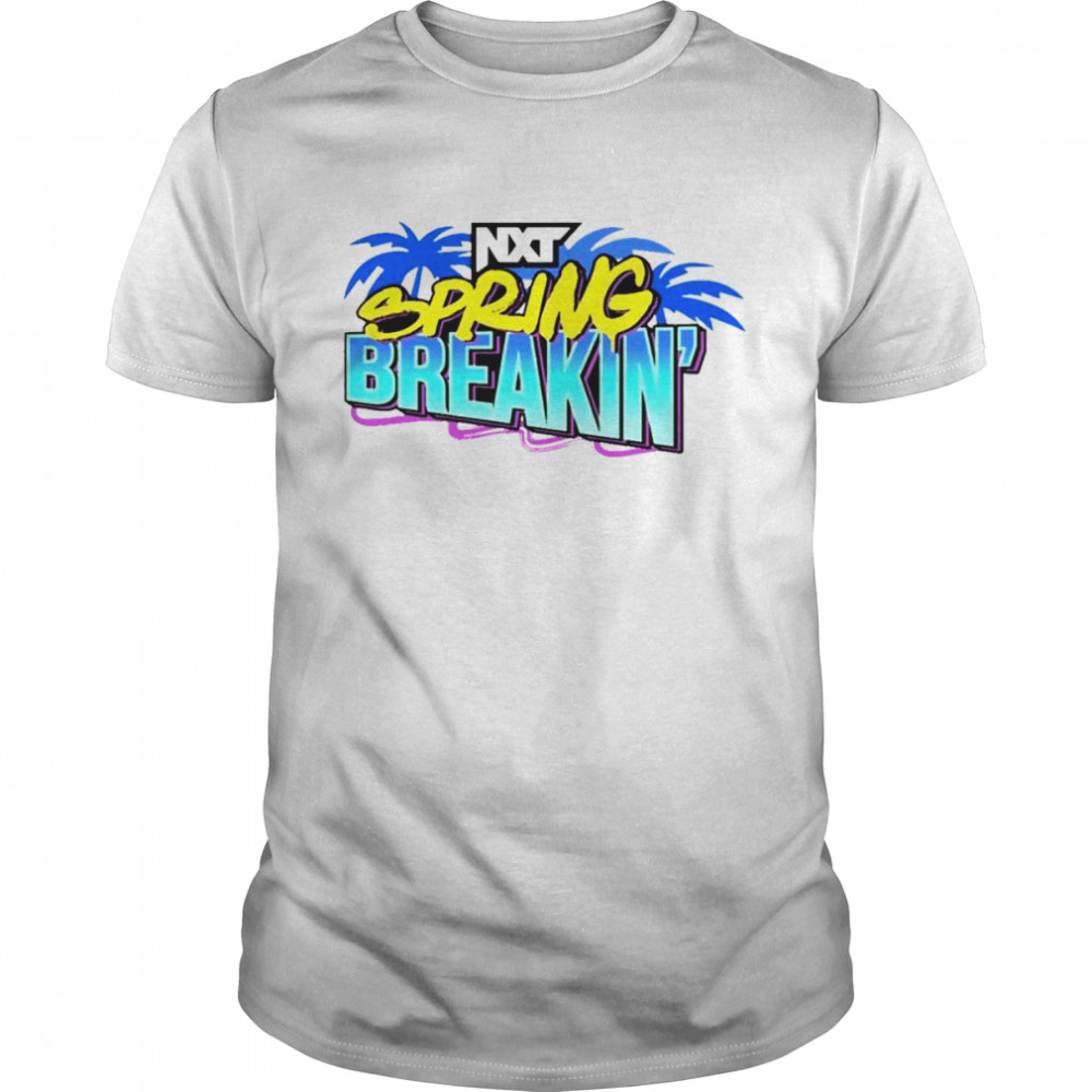 NXT Spring Breakin’ Logo shirt