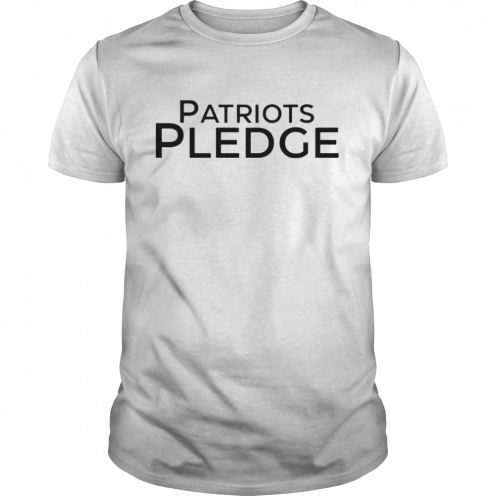 Patriots pledge shirt