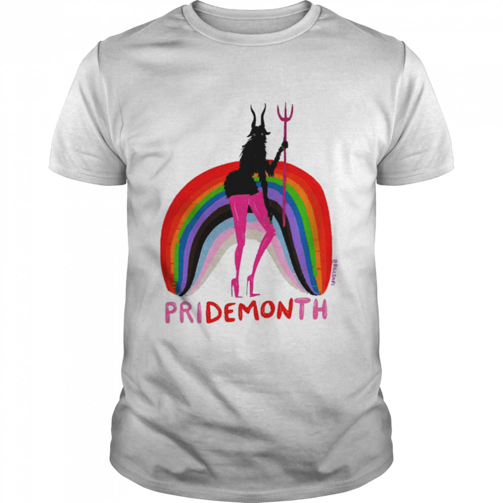 Pride month proud bitch fine art print shirt