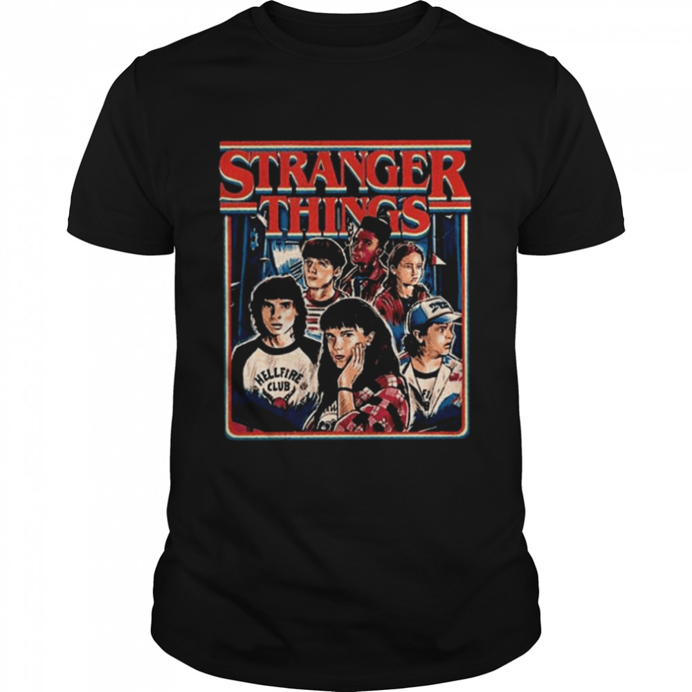 Vintage Stranger Things Hawkins Middle School Shirt