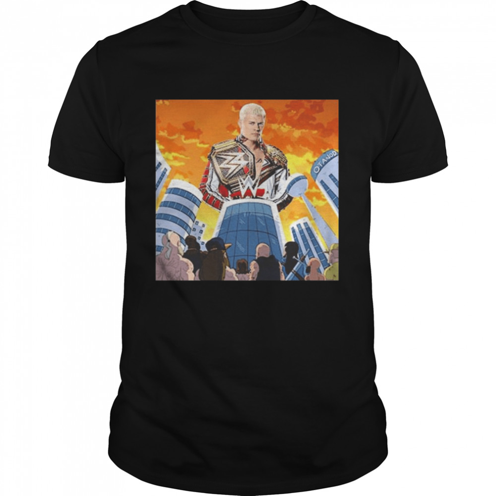 WWE Raw Otanod Smack Down Cody Rhodes Shirt