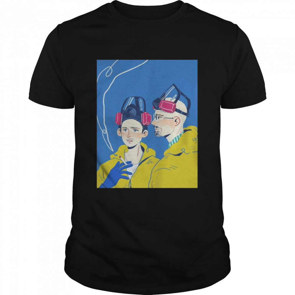 Animation Characters Breaking Bad shirt