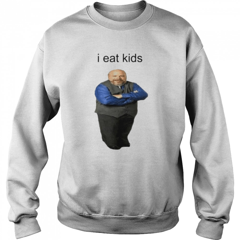 Bertram Winkle I Eat Kids  Unisex Sweatshirt