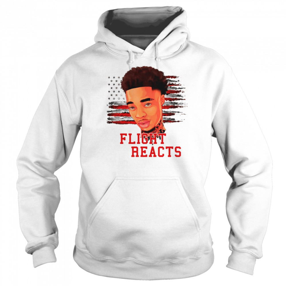 Celebs Flight Reacts shirt Unisex Hoodie