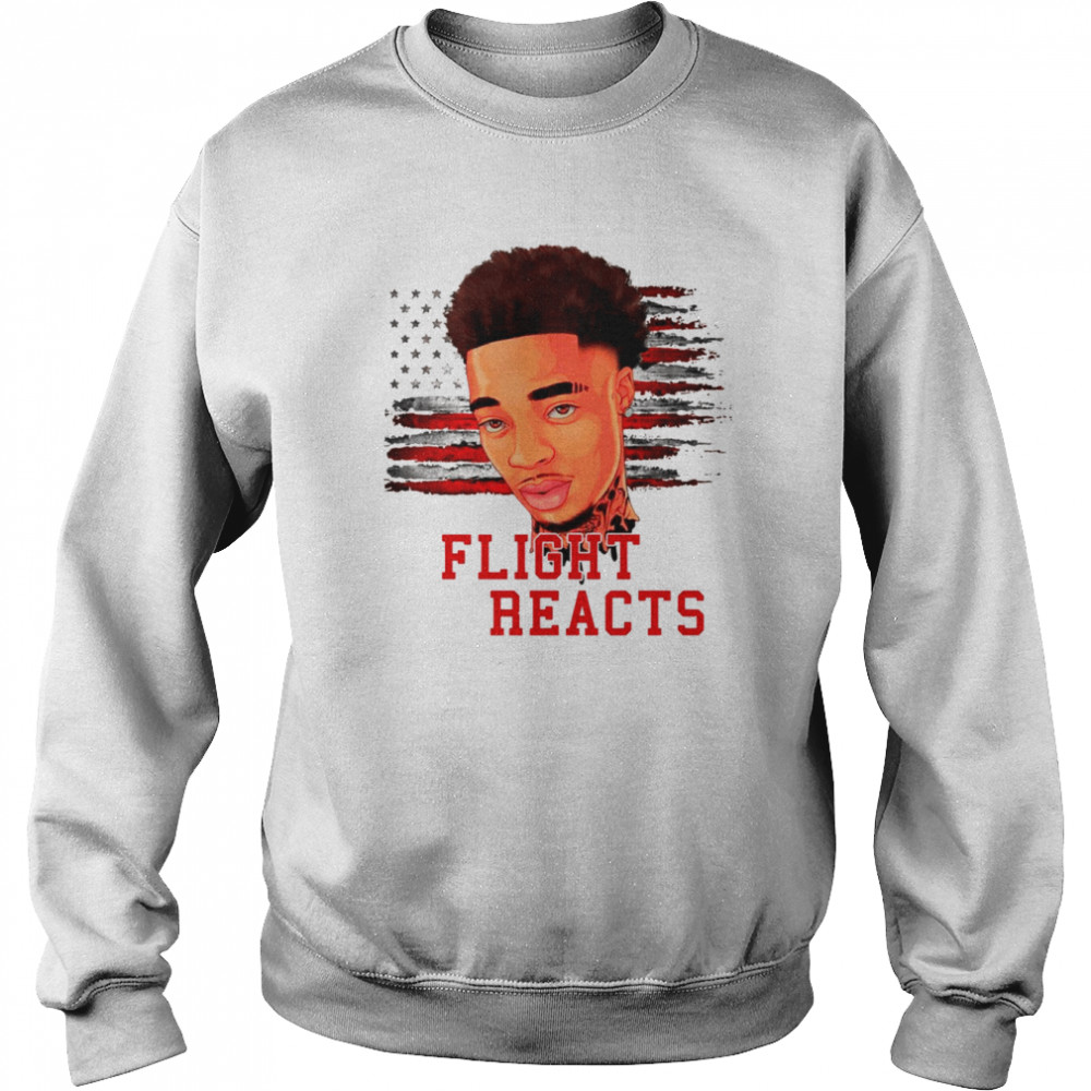 Celebs Flight Reacts shirt Unisex Sweatshirt