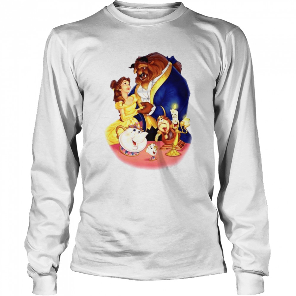 Characters In Beauty And The Beast shirt Long Sleeved T-shirt