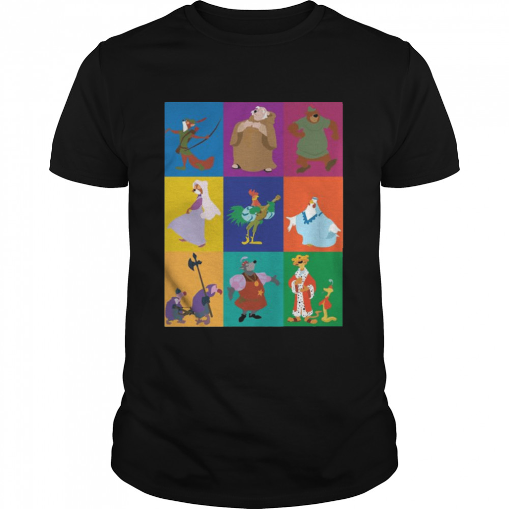 Characters Robin Hood Disney shirt