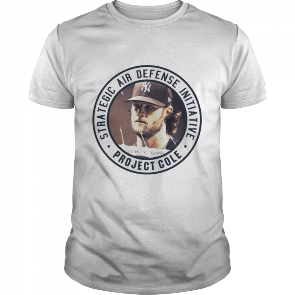 Gerrit Cole Strategic Air Defense Initiative Project Cole shirt