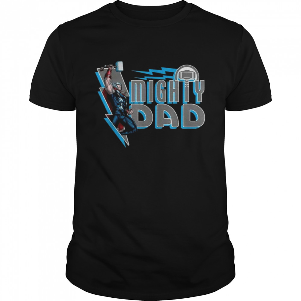 Marvel Thor Mighty Dad Father’s Day Men’s Shirts