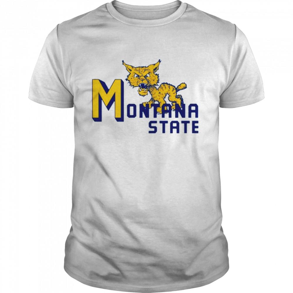 Retro Montana State shirt