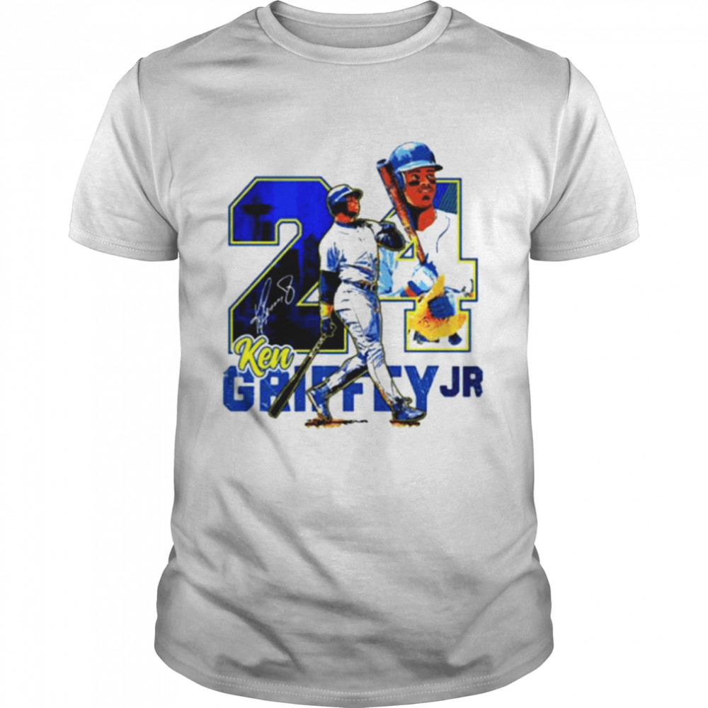 Seattle Mariners Ken Griffey Jr MLB Baseball Team Signature shirt