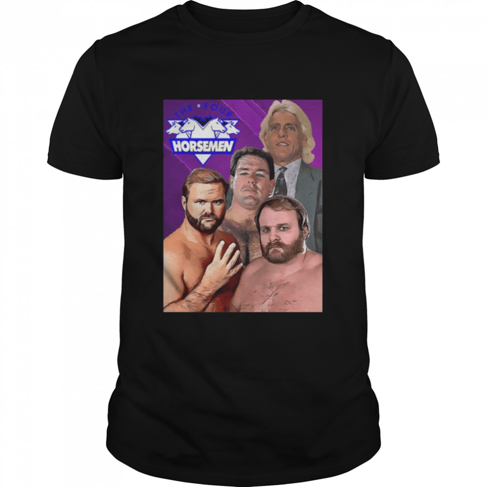 The Original Four Version 2 Wrestling Etw shirt