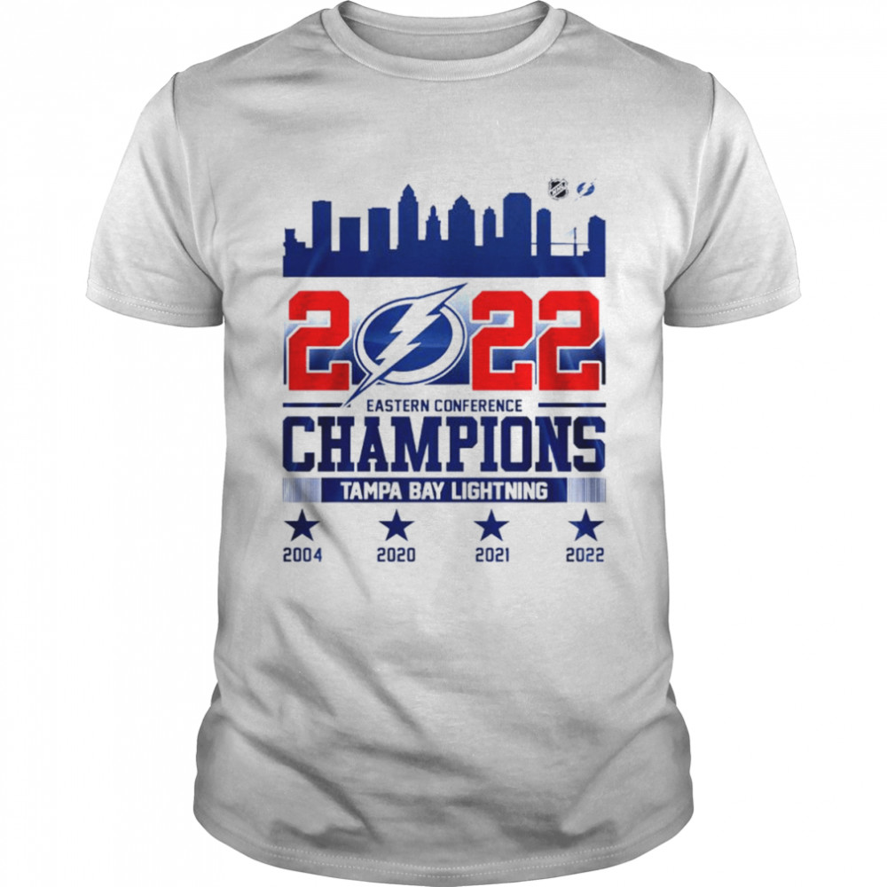 2022 Eastern Conference Champions Tampa Bay Lightning 2004-2022 shirt