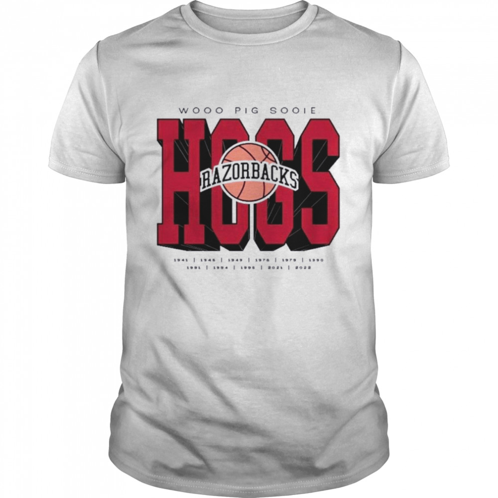 Arkansas Basketball Elite Hogs Wooo Pig Sooie Shirt