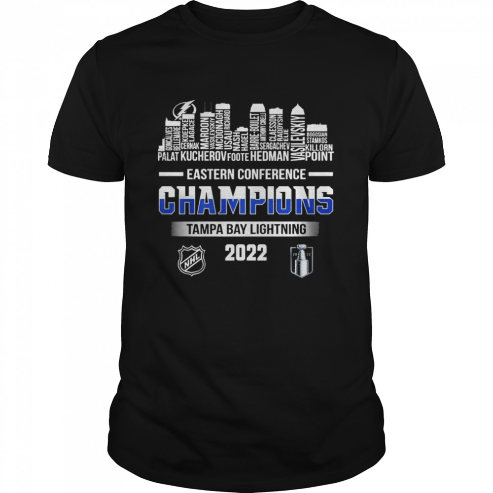 Eastern Conference Champions Tampa Bay Lightning City 2022 Shirt