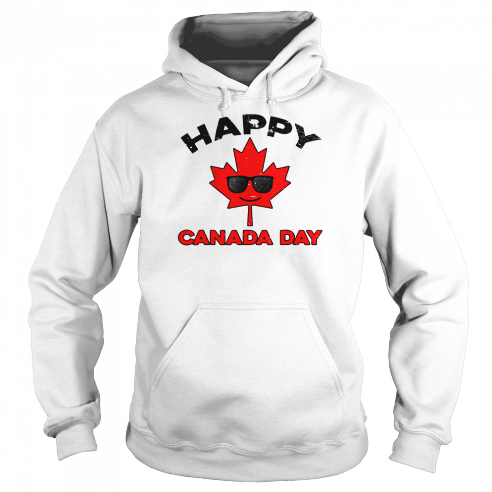 Happy Canada Day Maple Leaf Canada Day  Unisex Hoodie