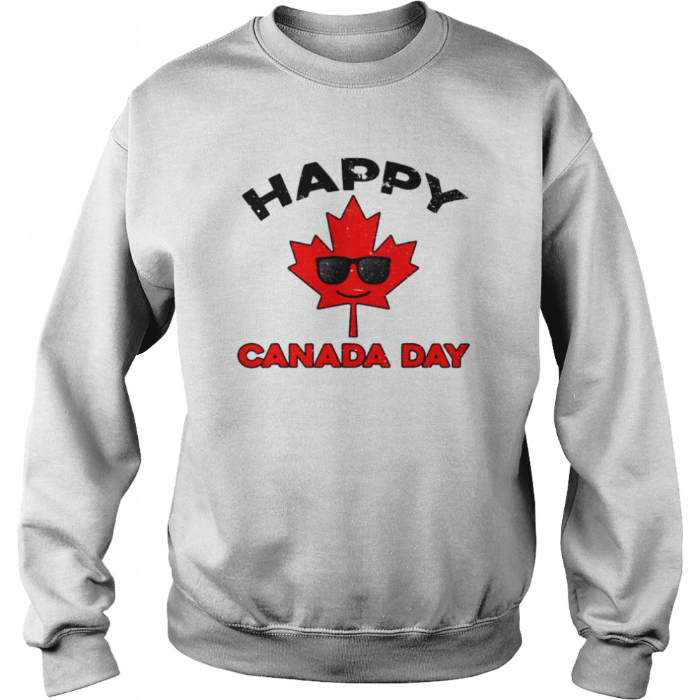 Happy Canada Day Maple Leaf Canada Day  Unisex Sweatshirt