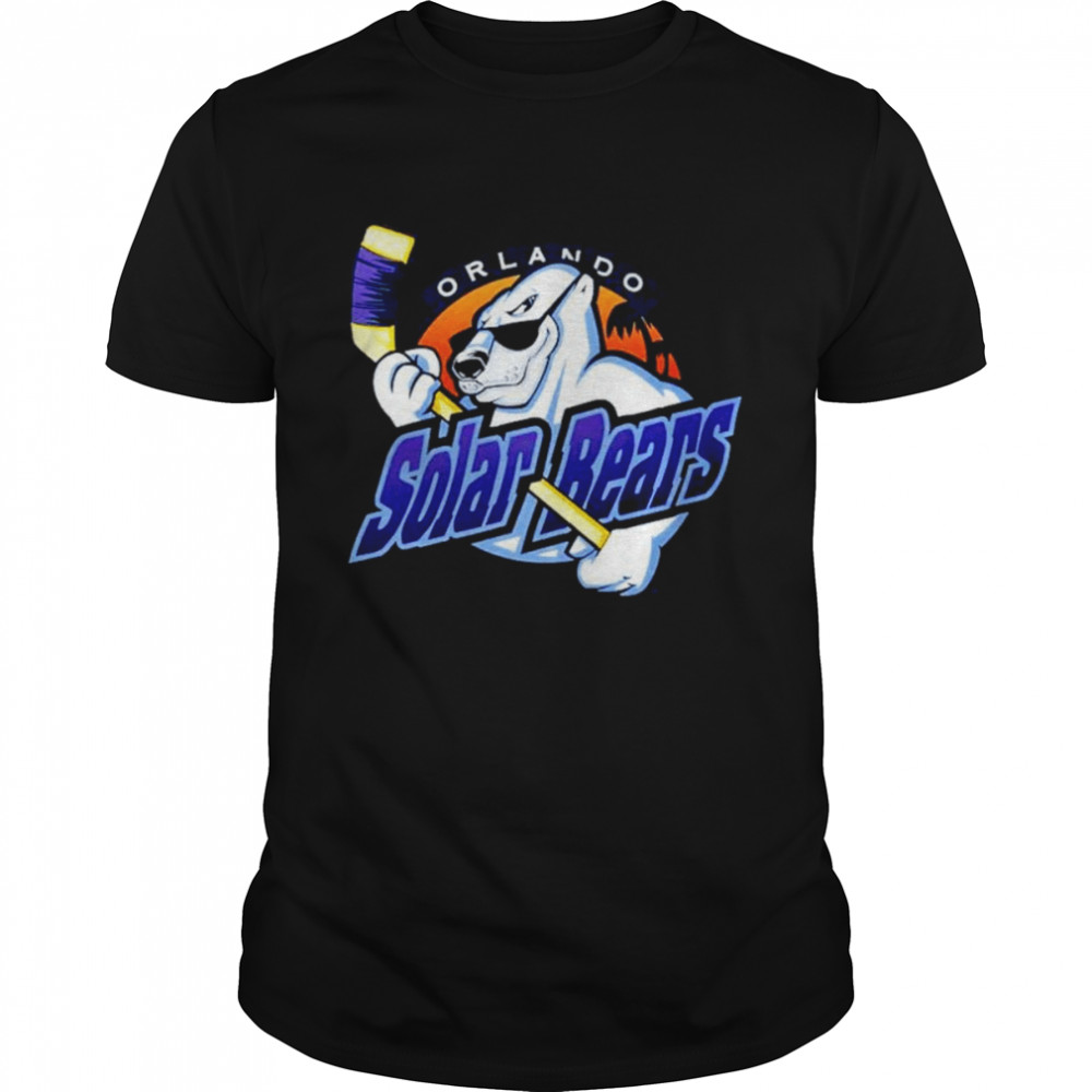 Lost Orlando Solar Bears IHL Hockey Team Logo shirt