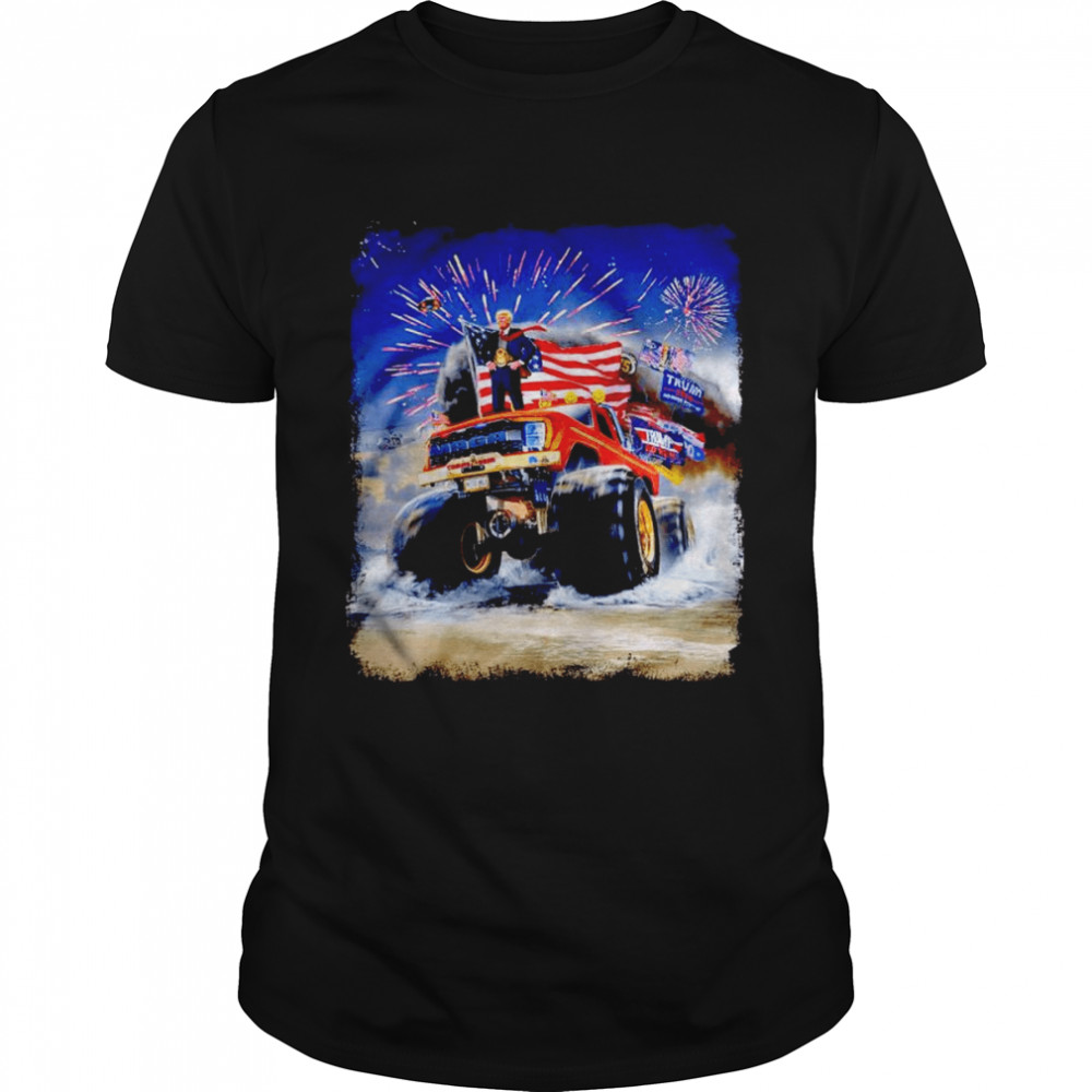 Monster Trump 4th of July shirt