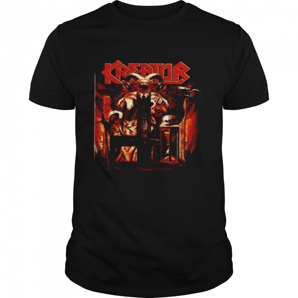 New Logo Kreator Retro Rock Band shirt