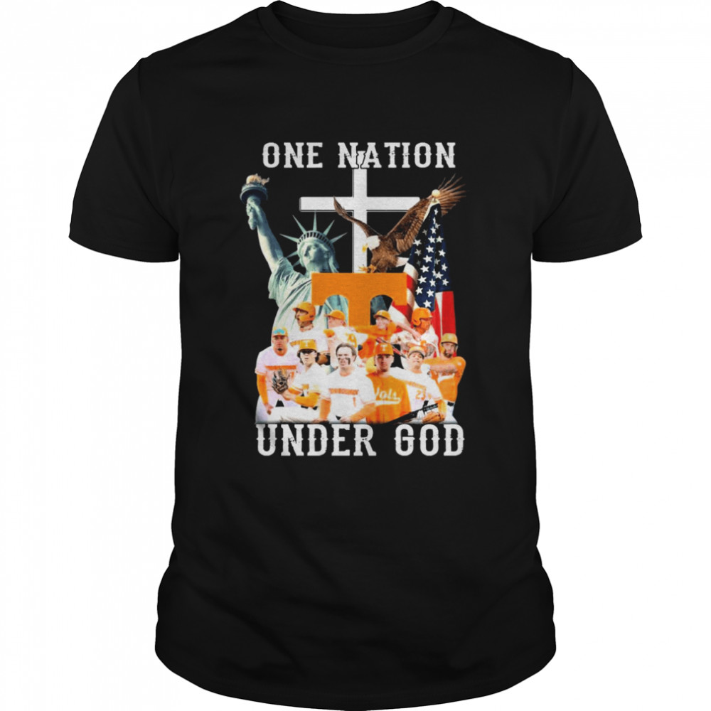 One Nation Under God Tennessee Volunteers 2022 Shirt