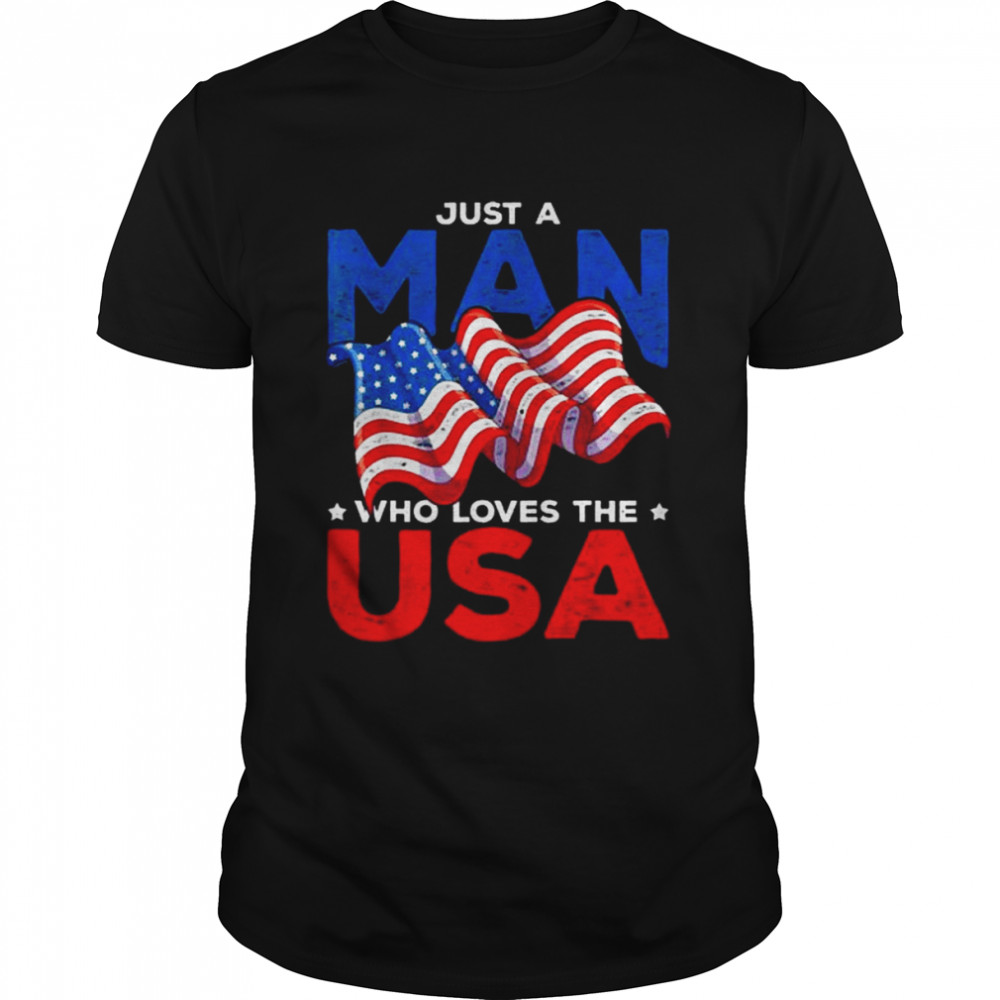 Proud American USA Flag Freedom Liberty 4th Of July Shirt