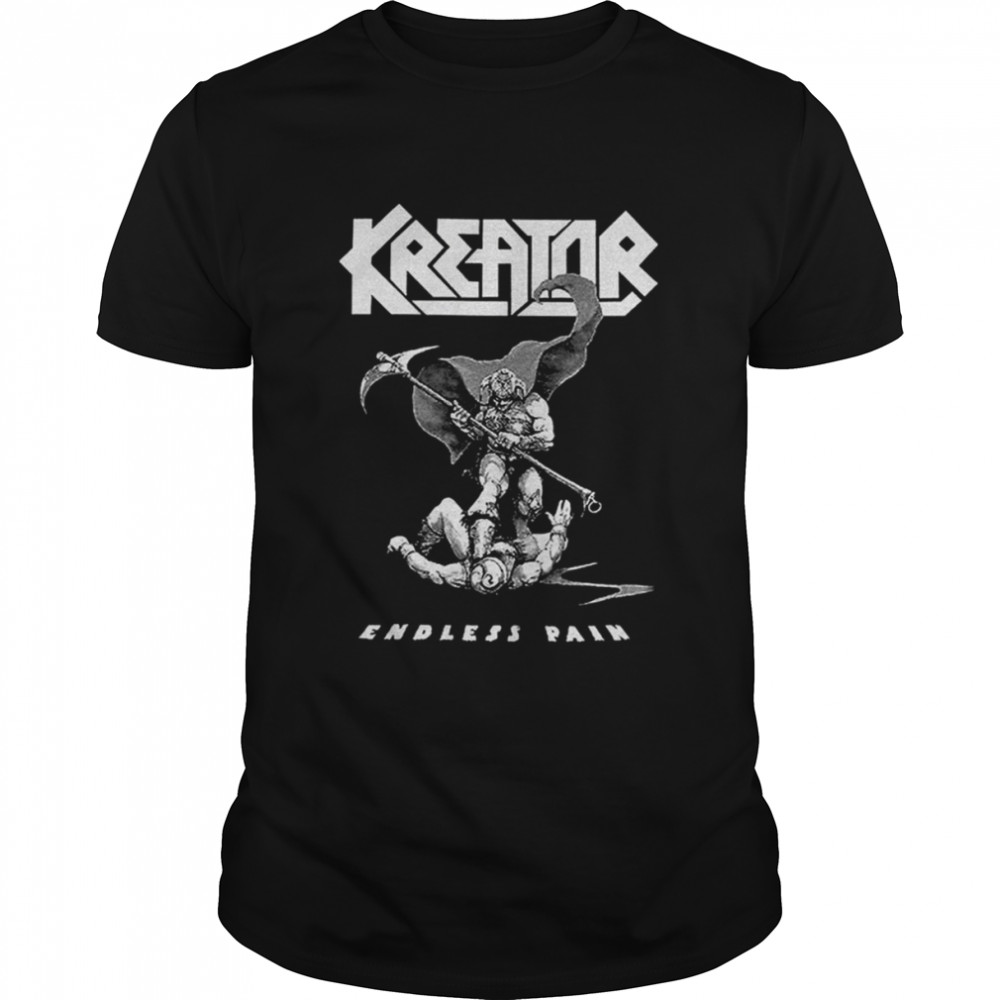 Skull Band Kreator Retro Rock Band shirt