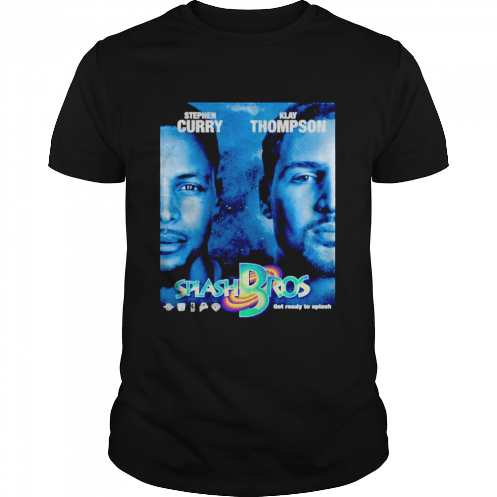 Stephen Curry And Klay Thompson Splash Bros Get Ready To Splash Shirt