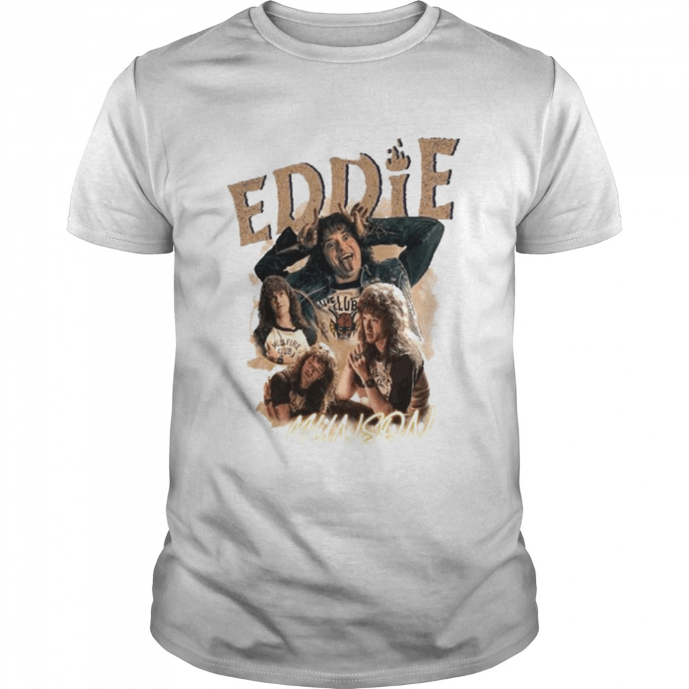 Vintage Eddie Munson Eddie St4 T-Shirt