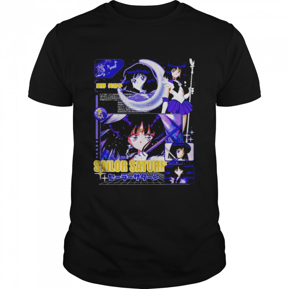 Vitage style Sailor Saturn shirt