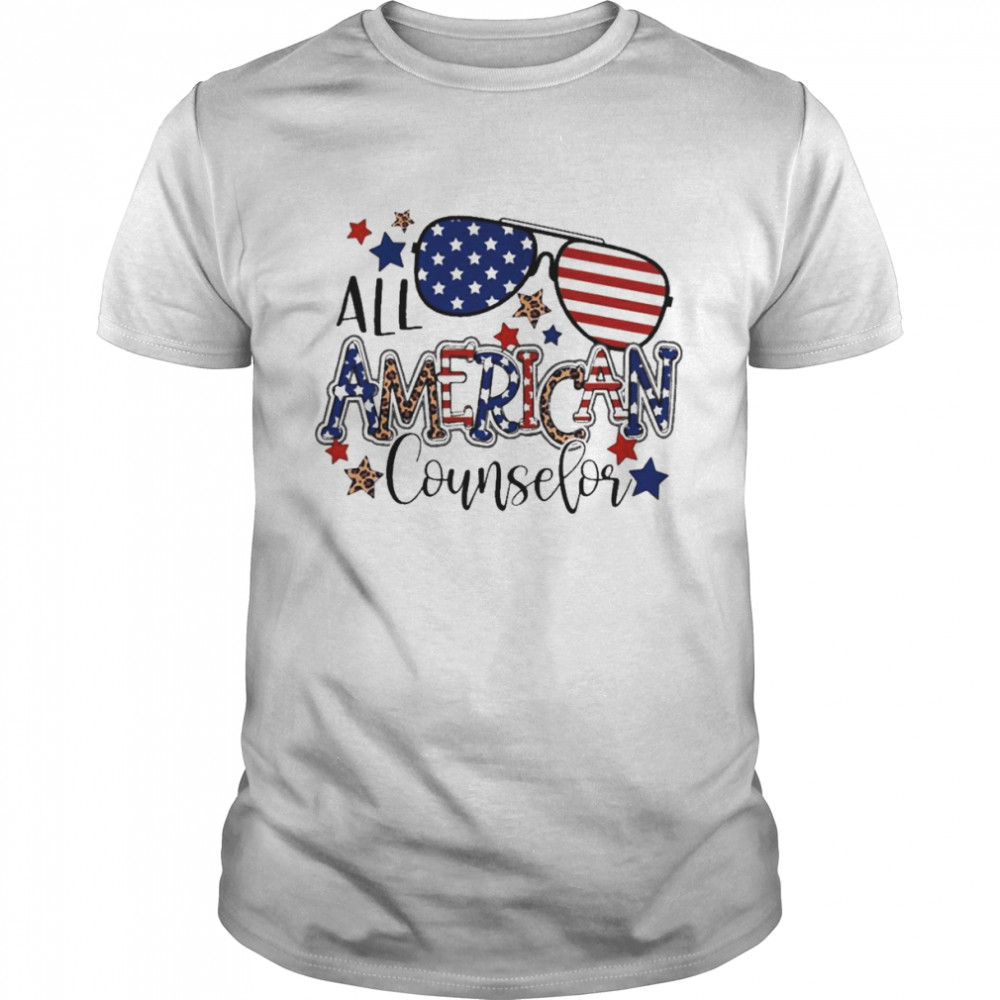 All American Counselor Independence Day Shirt