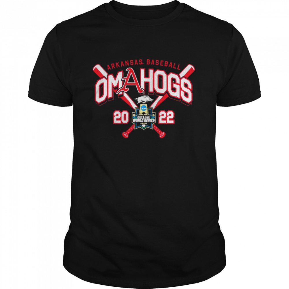 Arkansas Baseball Omahogs 2022 World Series shirt