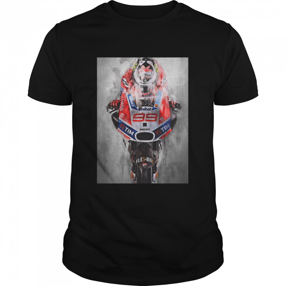 Art Jorge Lorenzo Motor Racing shirt