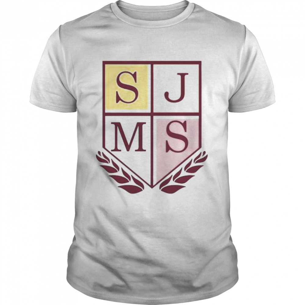 Batdric bat sjms logo shirt