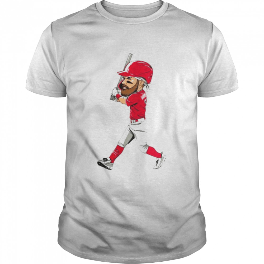 Bryce Harper Caricature Philadelphia Phillies shirt