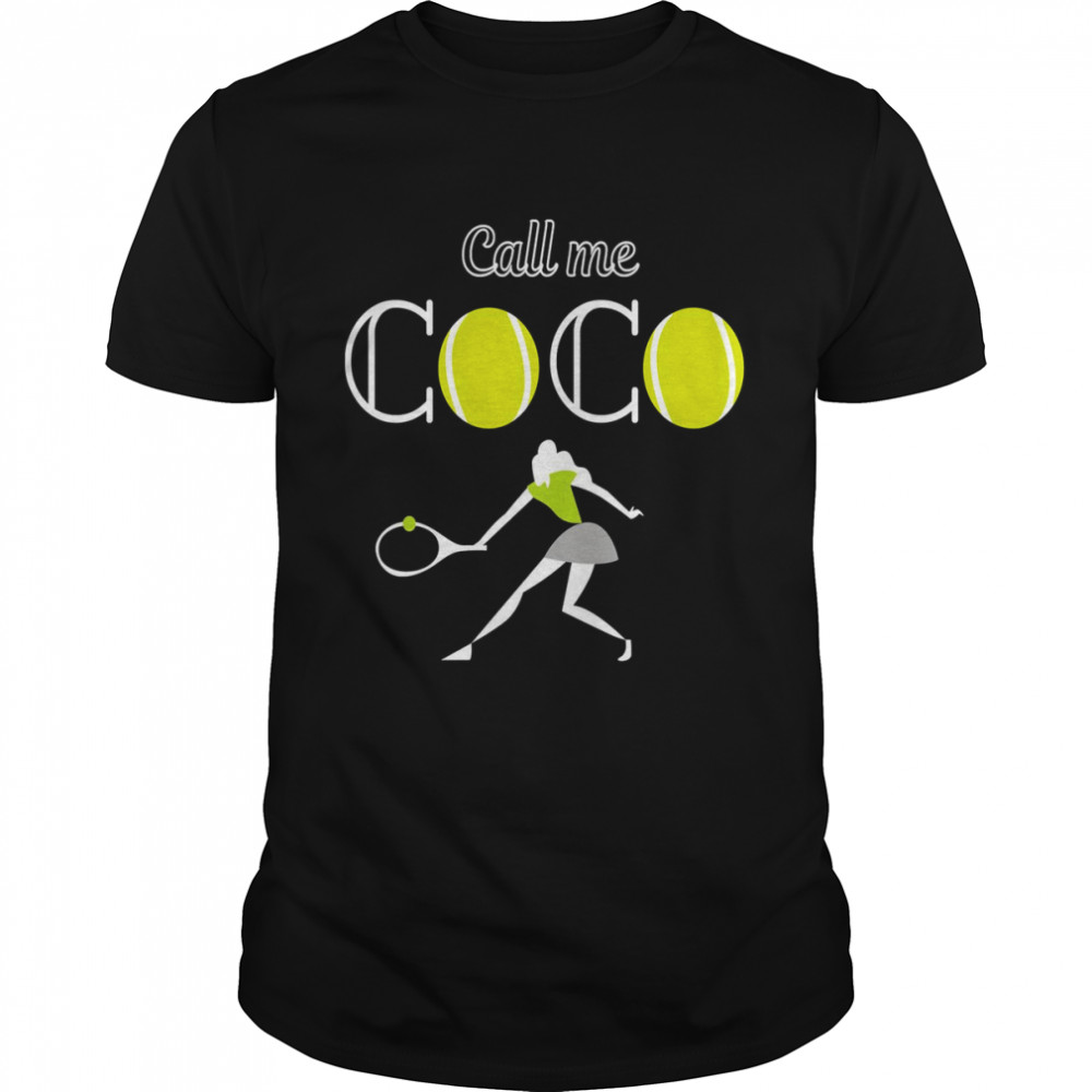 Call Me Coco Tennis Fans shirt