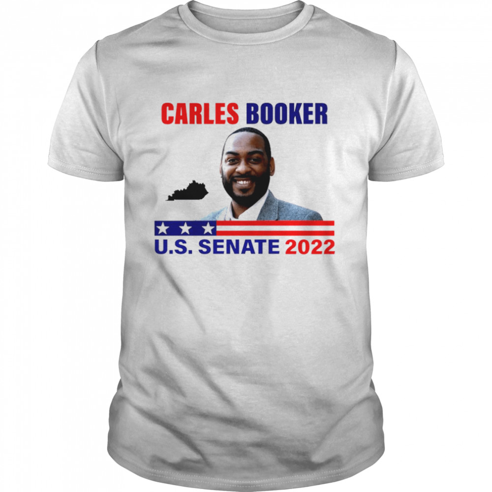 Carles Booker US Senate 2022 shirt