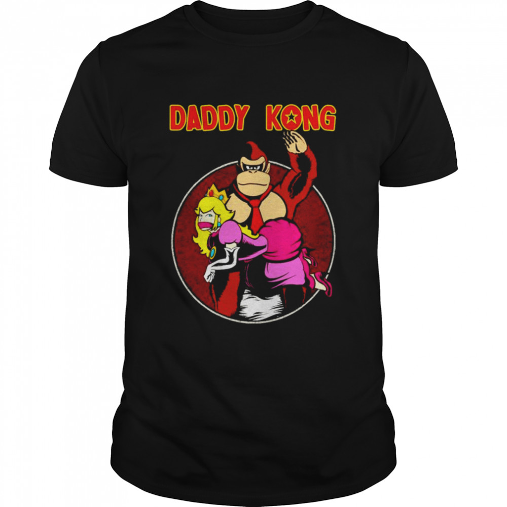 Daddy Kong Diddy Kong slap Princess shirt