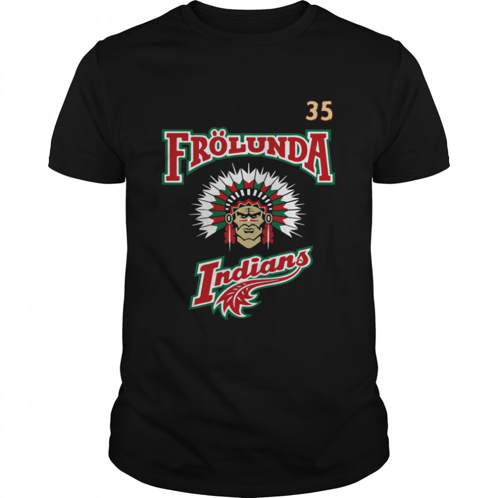 Frölunda Indians Henrik Lundqvist 35 shirt