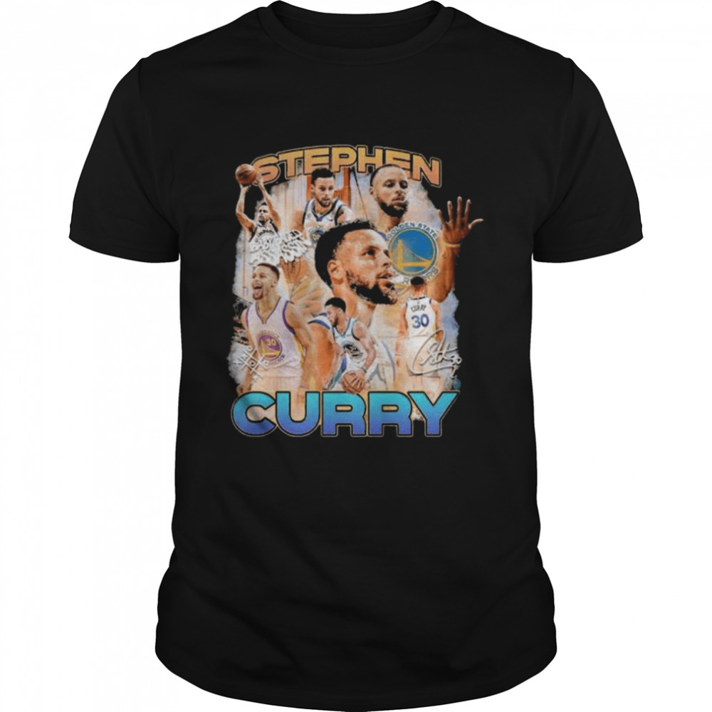 Golden State Warriors stephen curry 2022 signatures shirt