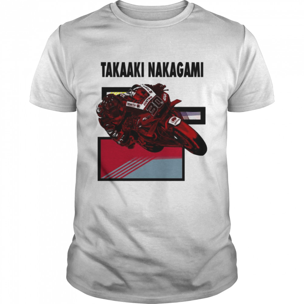Motogp Takaaki Nakagami Valentino Rossi Motorbike Racing shirt