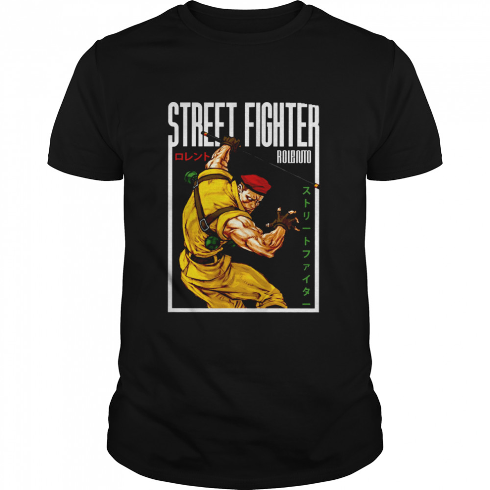 Rolento Street Fighter shirt