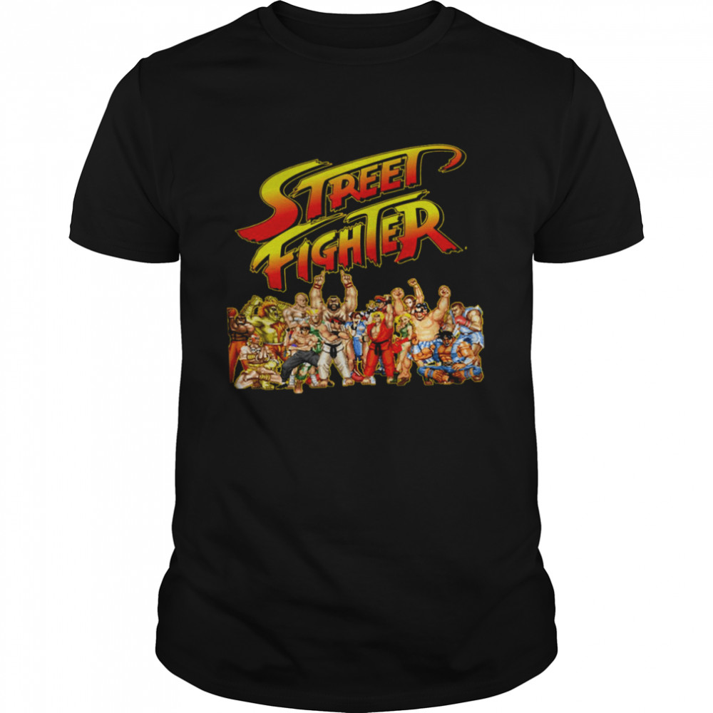 Street Fighter Retro Game shirt