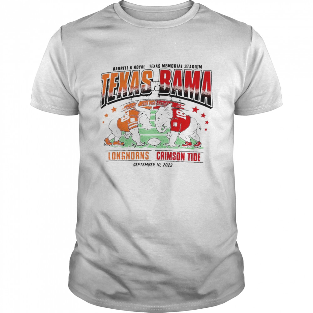 Texas Longhorns Vs Alabama Crimson Tide 2022 shirt