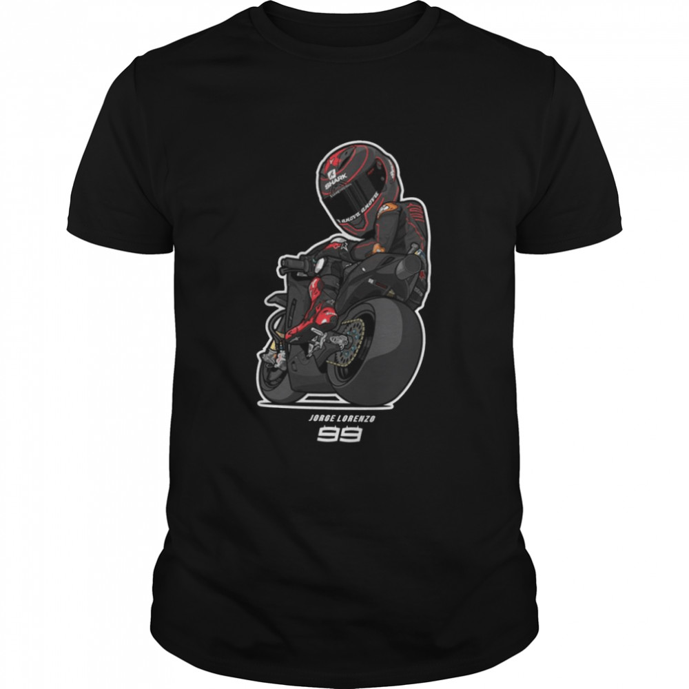 The Legend Jorge Lorenzo Motor Racing shirt