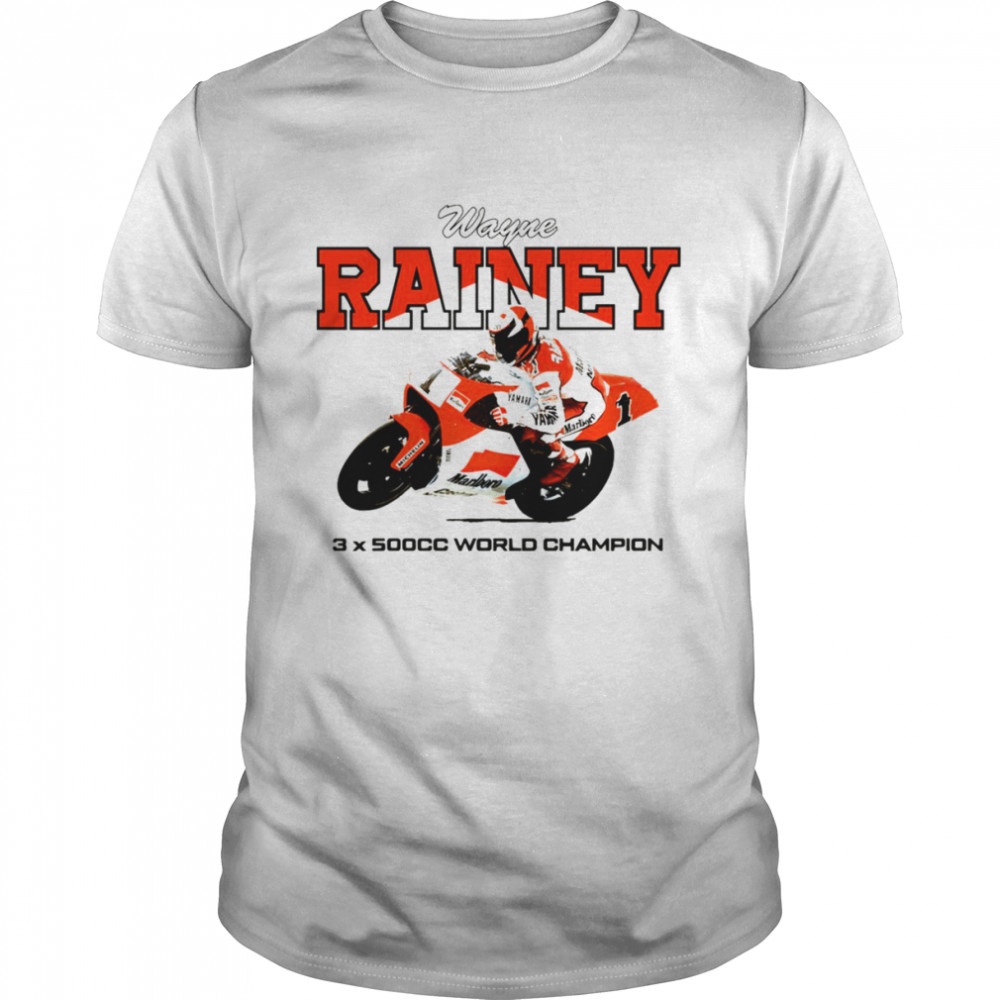 Wayne Rainey World 500cc Champion Mick Doohan Motor Racing shirt