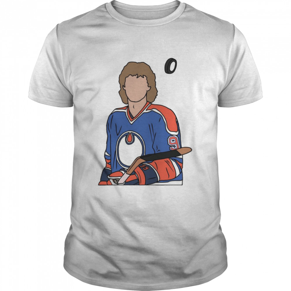 Young Wayne Gretzky shirt