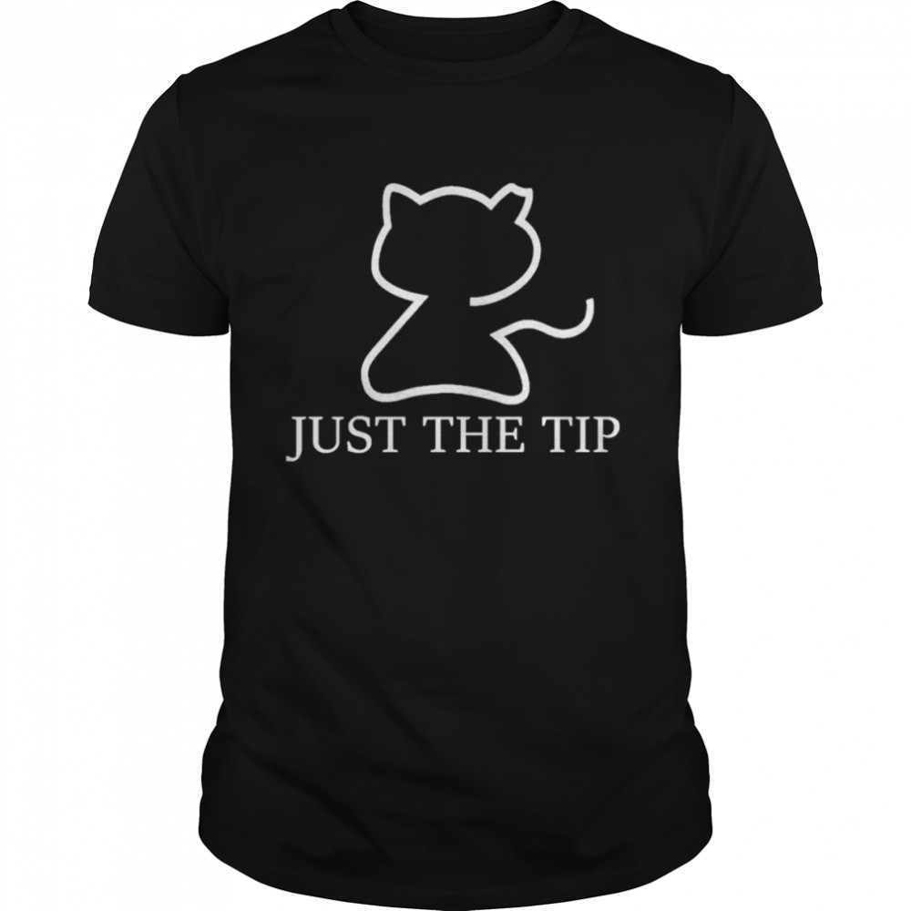 Dad To Dogs Just The Tip Cat Shirt