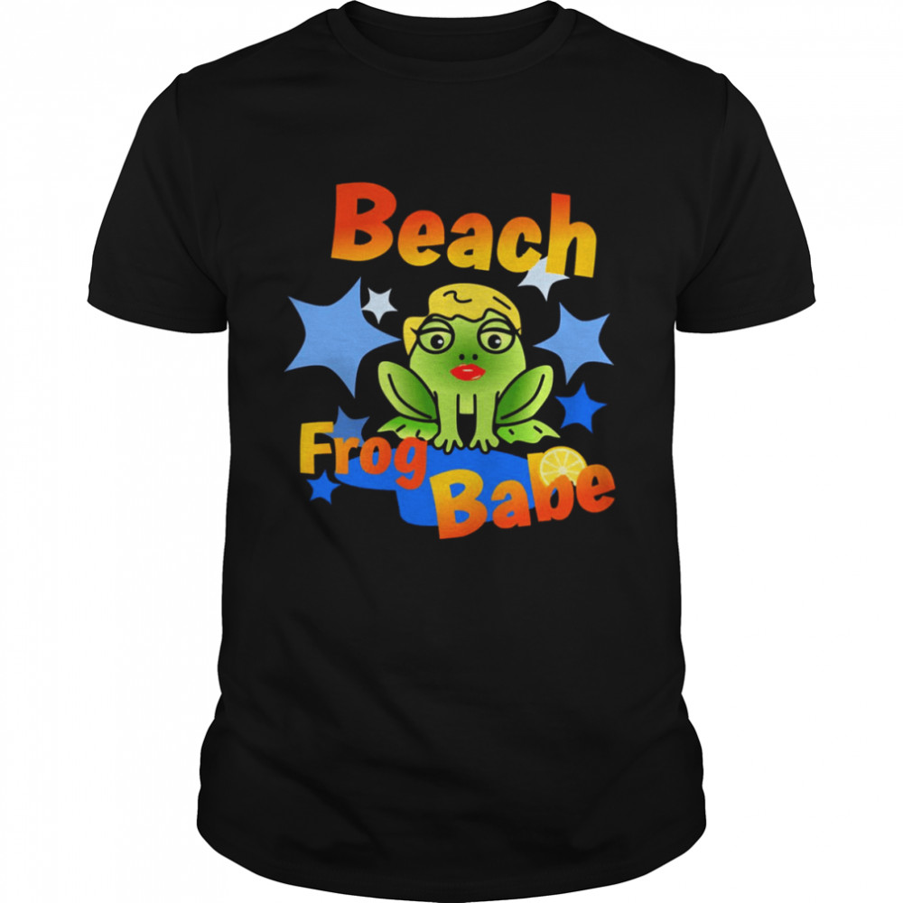 Frog At The Beach shirt