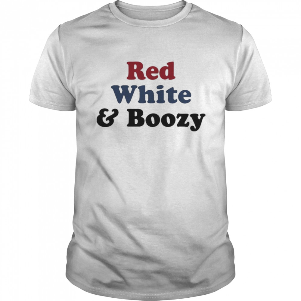 Gisele Barreto Fetterman Red White Boozy Shirt